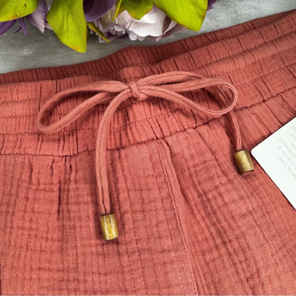 NWT Magaschoni Organic Cotton Gauze Shorts - Picture 6 of 13